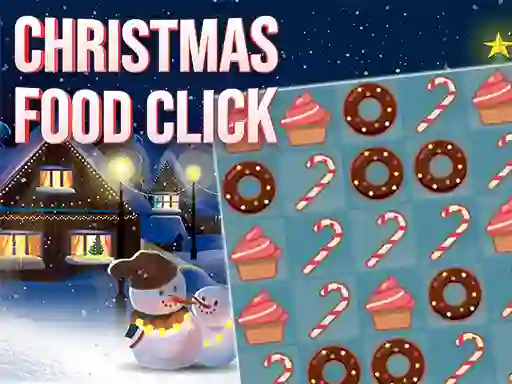 Spil Christmas Food Click online