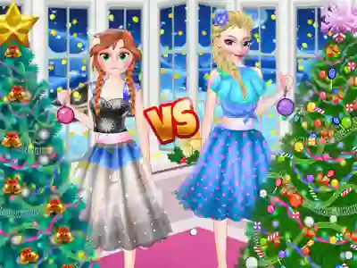 Spil Ellie VS Annie Christmas Tree online