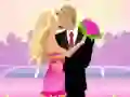 Spil Barbie and Ken Kissing online