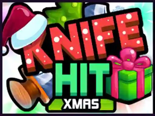 Spil Knife Hit Xmas online