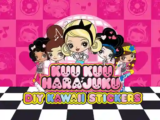 Spil Kuu Kuu Harajuku Stickers online
