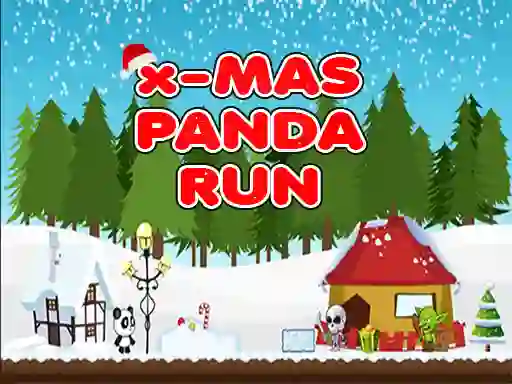 Spil X-mas Panda Run online