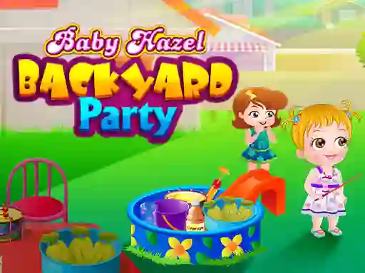 Spil Baby Hazel Backyard Party online