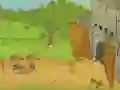 Spil Mushroom Haboom: Battle for pine online