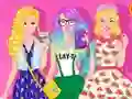Spil Barbie Weekend Outfit online
