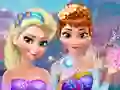 Spil Anna & Elsa Makeover online