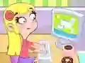 Spil Laura Office Slacking Off online