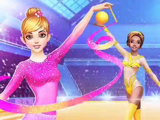 Spil Gymnastics Girls Dress Up Game online