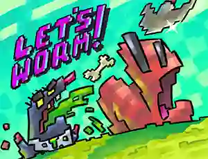 Spil Let's Worm! online