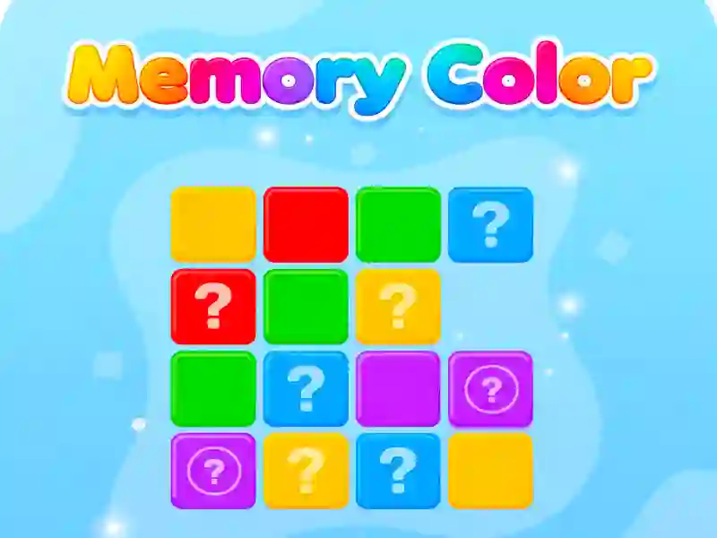 Spil Memory Color online