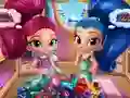 Spil Shimmer And Shine Wardrobe Cleaning online