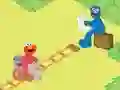 Spil 123 Sesame Street: Train Track Engineers online