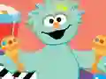 Spil 123 Sesame Street:  I Spy Instruments online