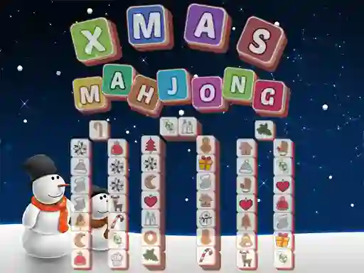 Spil Xmas Mahjong Tiles 2023 online