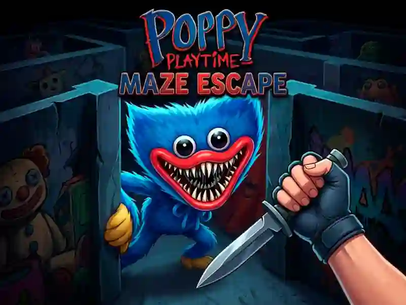 Spil Poppy Playtime Maze Escape online