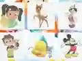 Spil Cartoon Characters: Memory online