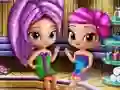 Spil Glittery Genies Realife Sauna online