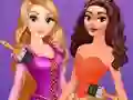 Spil Disney Princesses Rainbow Dresses online