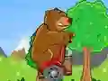 Spil Bear on a Scooter online