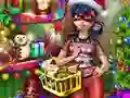 Spil Dotted Girl Christmas Shopping online