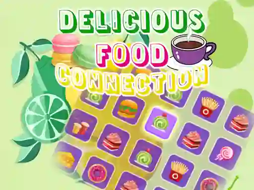 Spil Delicious Food Connection online