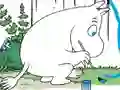 Spil Moomins coloring book online