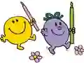 Spil Mr.Men Colouring Book online