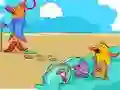 Spil Cartoon Birds Differences online
