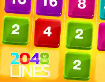 Spil 2048 Lines online