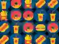 Spil Fast Food Match 3 online