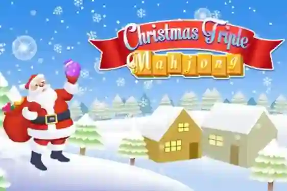 Spil Christmas Triple Mahjong online