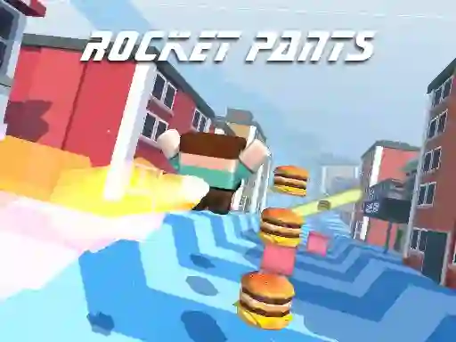 Spil Rocket Pants Runner 3D online