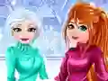 Spil Sisters Winter Holiday Drama online