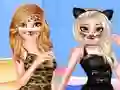 Spil Princess Animal Style Fashion Party online