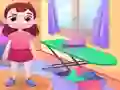 Spil Cute house chores online