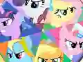 Spil Pony Round Puzzle online