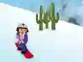 Spil Dora Snow skates online