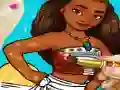 Spil Moana Coloring Book online