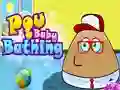 Spil Pou Baby Bathing online