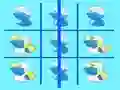 Spil Smurfs Tic Tac Toe online