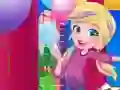 Spil Peaches' pet party online