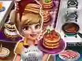 Spil Cooking Fast 3 Ribs & Pancakes online