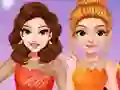 Spil Princesses Ice Skating Dress Up online