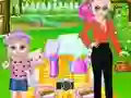 Spil Princess Family Picnic Day online