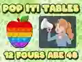 Spil Pop It  Tables online