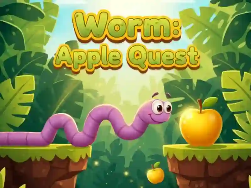 Spil Worm:  Apple Quest online