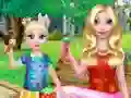 Spil Mommy And Daughter Summer Day online