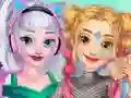 Spil Elsa and Rapunzel Future Fashion online