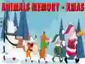 Spil Animals Memory - Xmas online