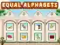 Spil Equal Alphabets online